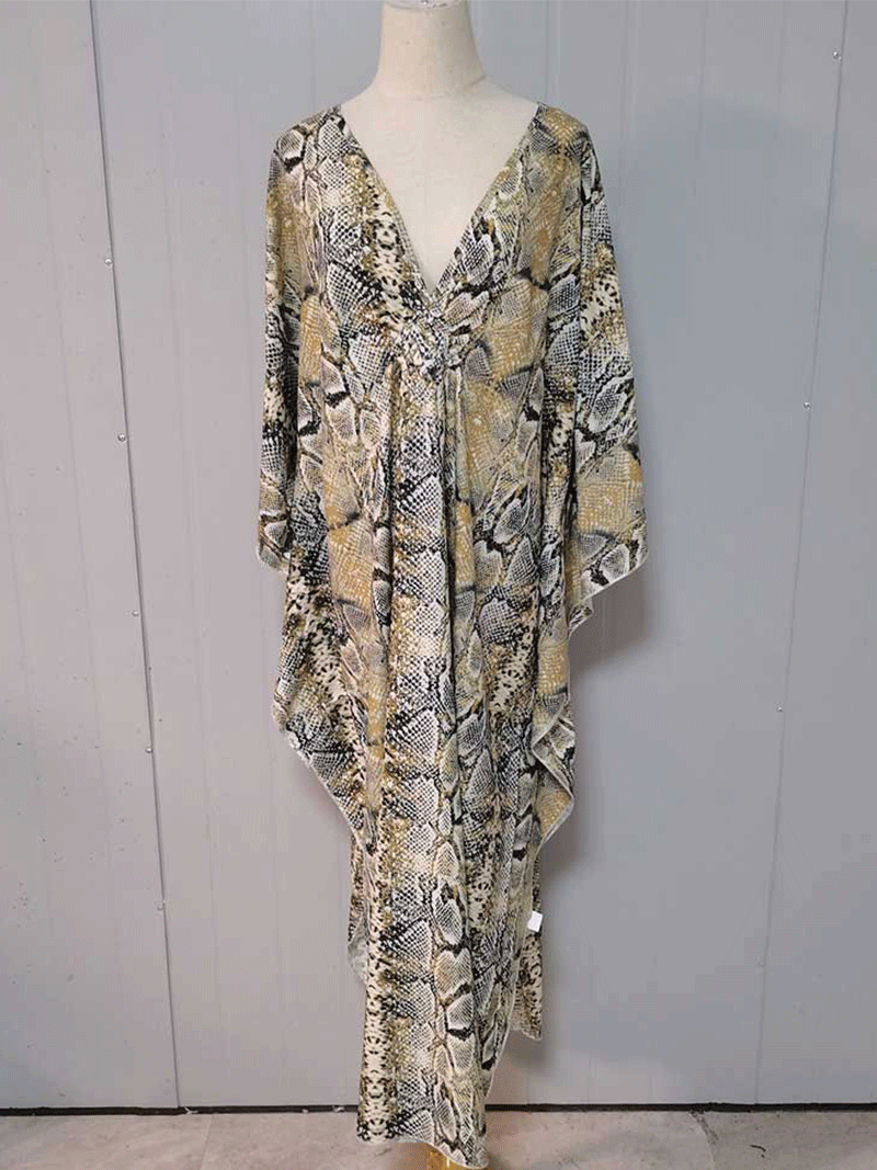 Loose Your Dream Printed Kaftan Dress