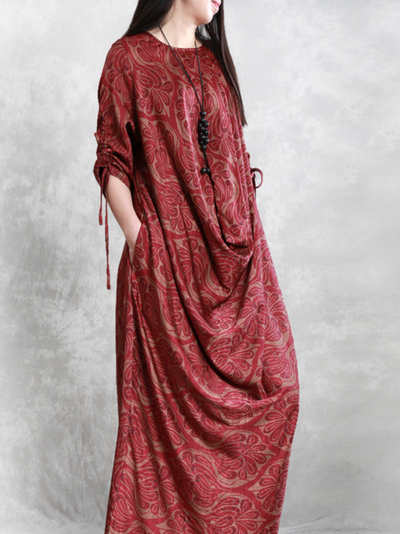 women's spring and summer stylish holiday loose maxi dress and cool skirt