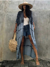 Evatrends cotton gown robe printed kimonos, Outerwear, Nightwear, Rayon, Board Sleeves, Different colors, Tie-Dye print