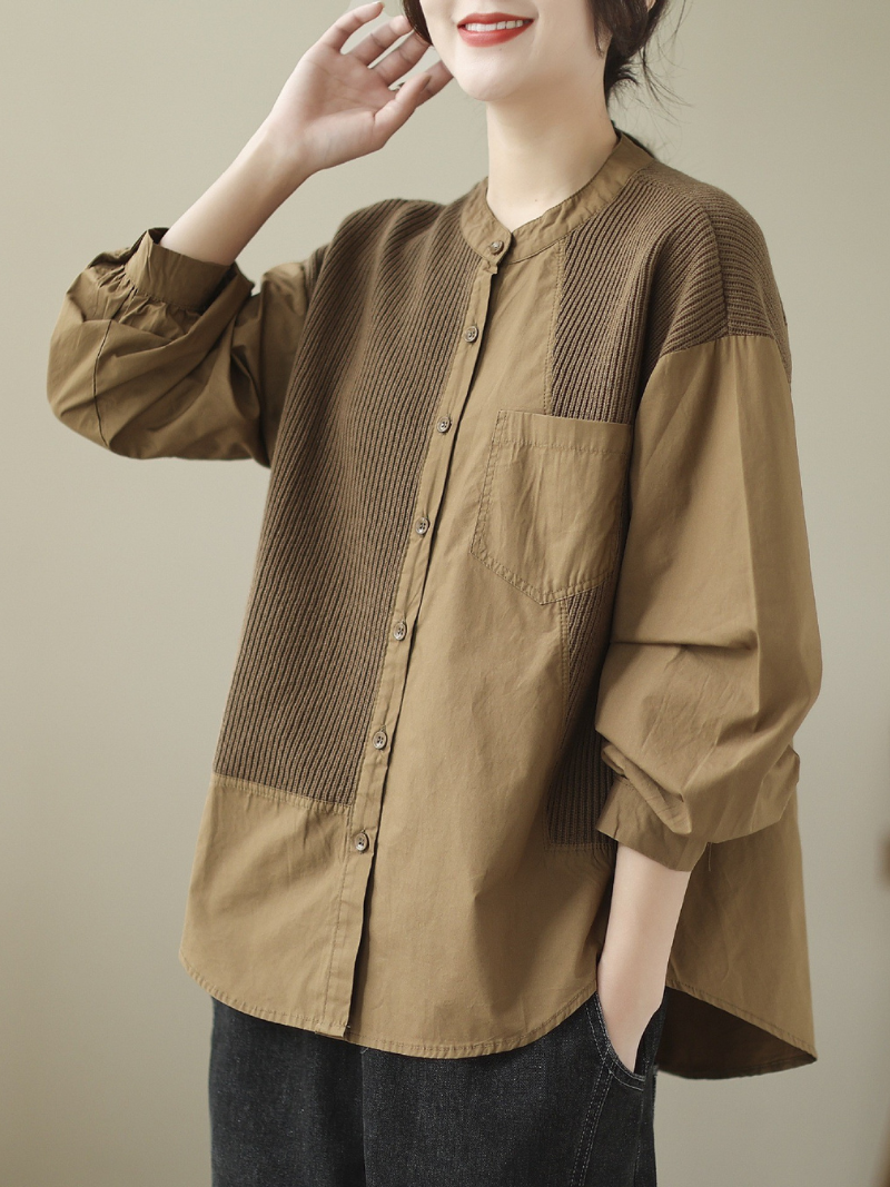 Women's Knitted Loose Shirt