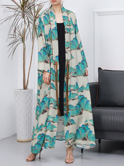 Women's Green kimono