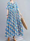 Take A Walk Smock Dress
