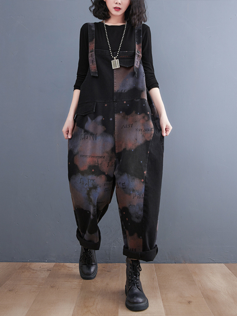 Women's Denim Overalls 