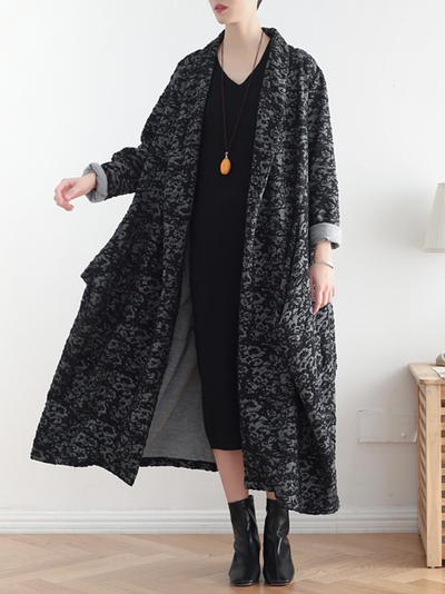 women's long  coat dress