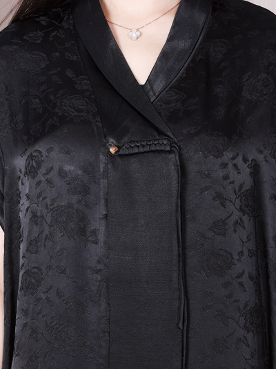 Women's V-neck A-line Dress
