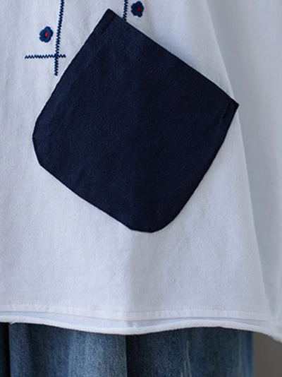 Women's Loose Round Neck Top