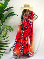 Pour toujours mon papillon lâche bohème maxi robe