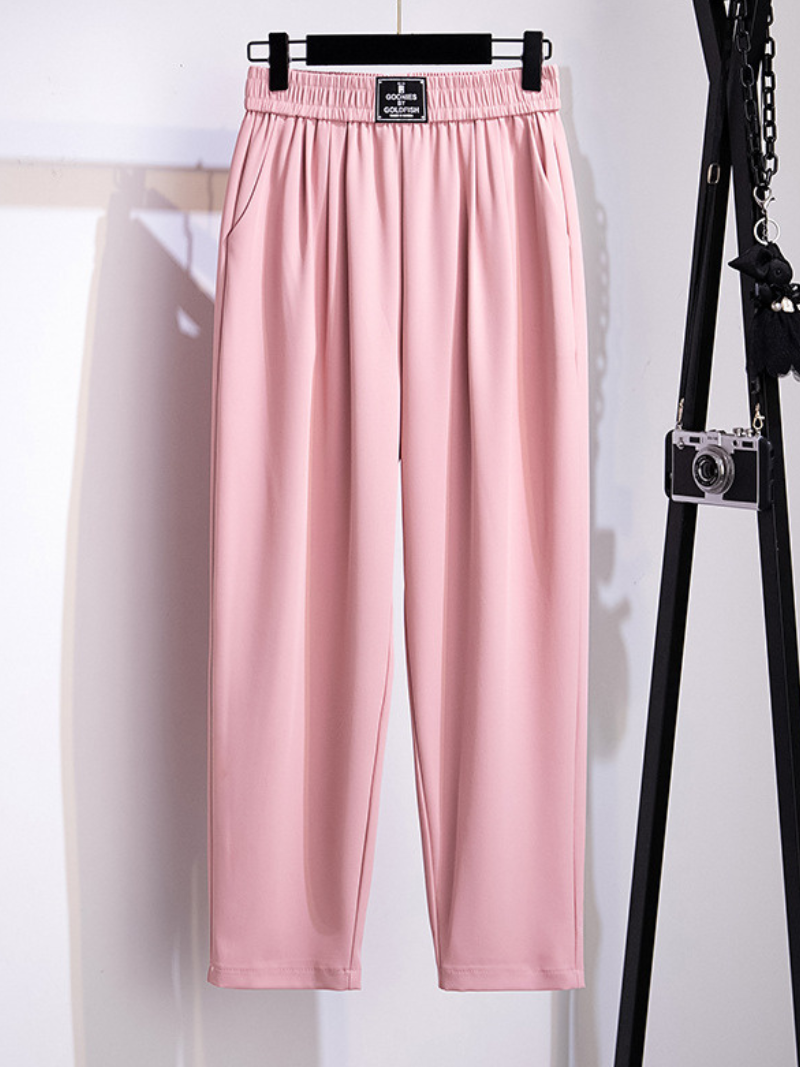 women's summerpink loose trouser pants