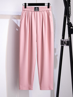 women's summerpink loose trouser pants