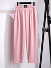 women's summerpink loose trouser pants