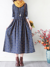 Women's Blue  A-line dress
