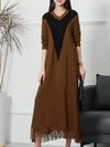 Women's Loose Midi-Dress