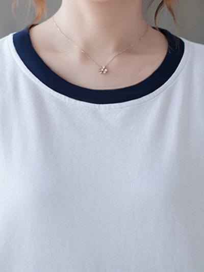 Women's Loose Round Neck Top