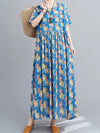Take A Walk Smock Dress