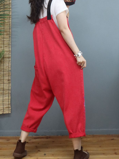 Women's Denim Overalls
