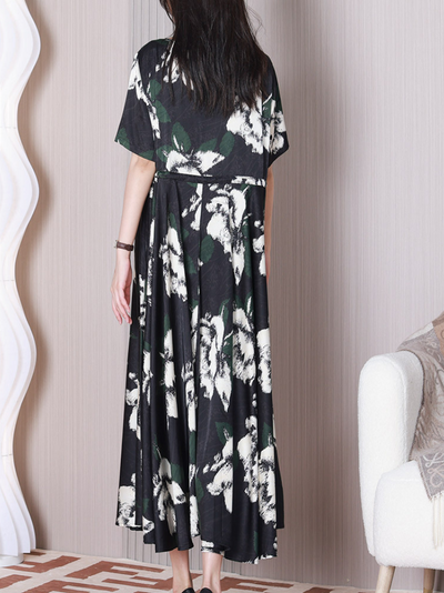 Women's Middle Waist A-line Dress