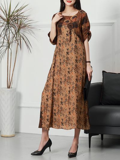 Women's Loose Midi-Dress