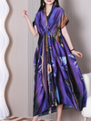 Women's Purple Stylish Dress