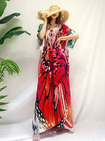 Pour toujours mon papillon lâche bohème maxi robe