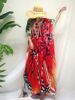 Pour toujours mon papillon lâche bohème maxi robe