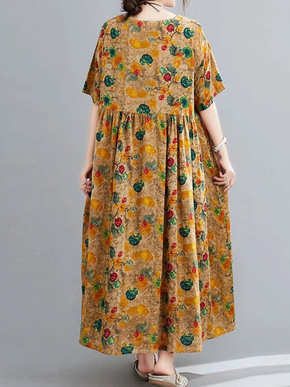Vestido de smock de una pequeña amiga