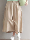 Evatrends Wide-leg Trouser, Bottom, Loose Wide leg, Loose Trouser, Cropped pant, Plain wide leg