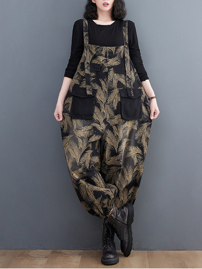 Women's Black Denim Romper