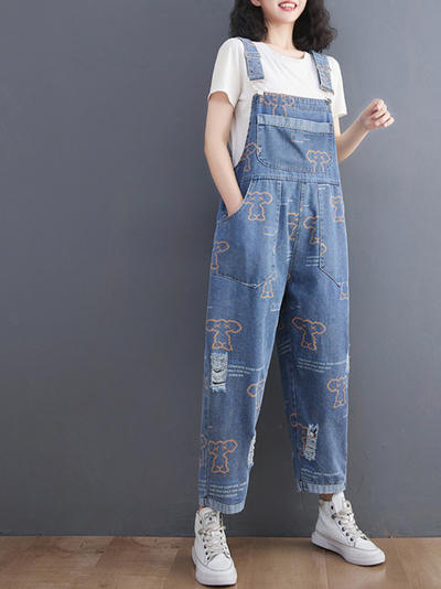 Women's High Waist Romper