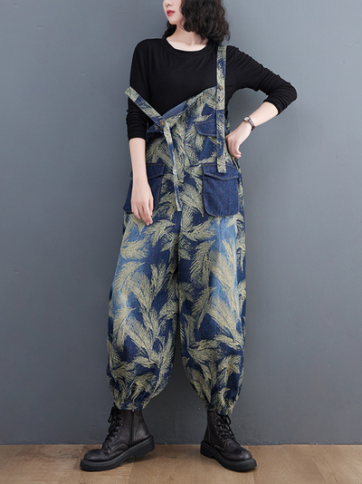 Women's Blue Romper