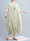 You're My Destiny Women's Round Neck Kaftan Dress