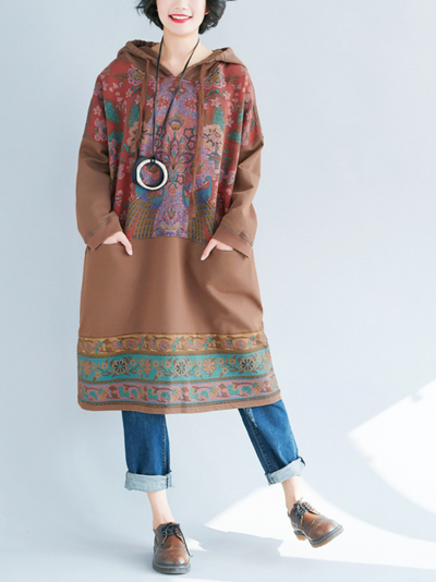 women's Loose Large Size Hoodie