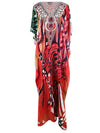 Forever My Butterfly Loose Bohemian Maxi Dress