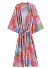 women's long belt stylish kimono