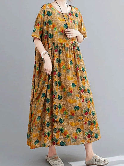 Vestido de smock de una pequeña amiga