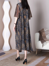 Women's Round Neck A-line Dress