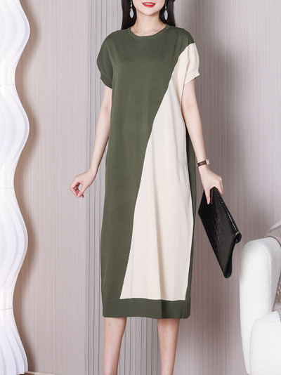 Women's Green Midi Dress
