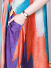 Women's V-neck A-line Dress