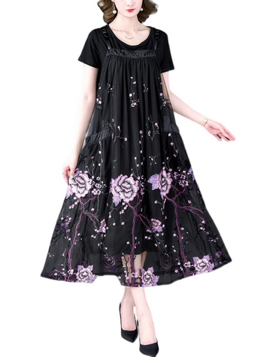 Stylish Floral Maxi Overall