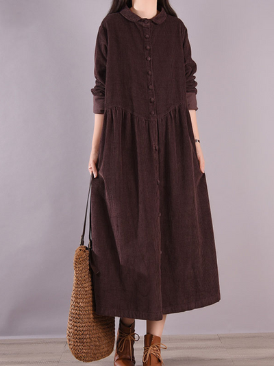 Women's Loose Midi Dress