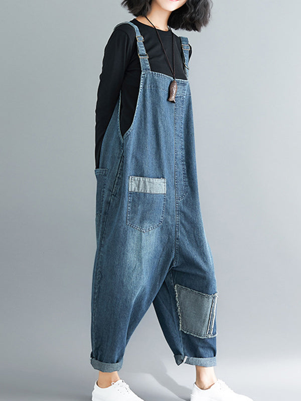 Stylish Denim Dungarees for Women