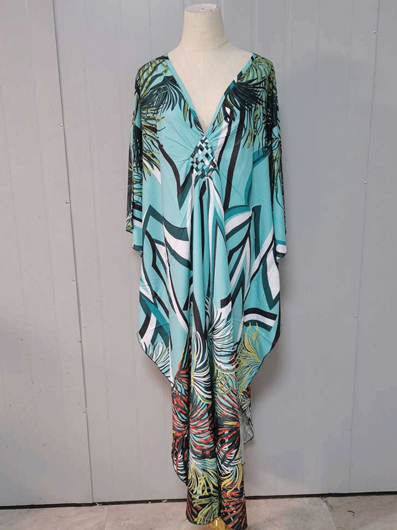 Loose Your Dream Printed Kaftan Dress