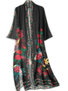Evatrends cotton gown robe printed kimonos