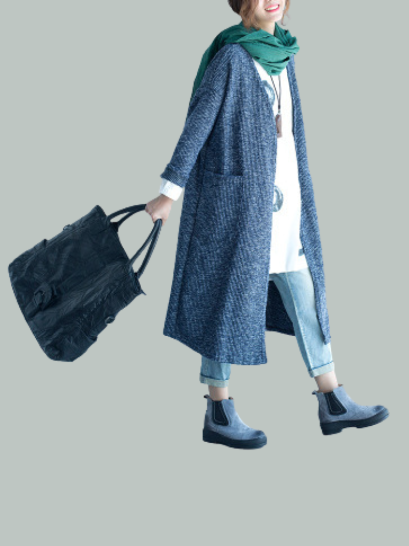women's pocket coat