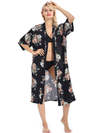 Evatrends cotton gown robe printed kimonos