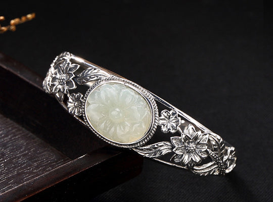 Linked and Lively Handcuff Bracelet