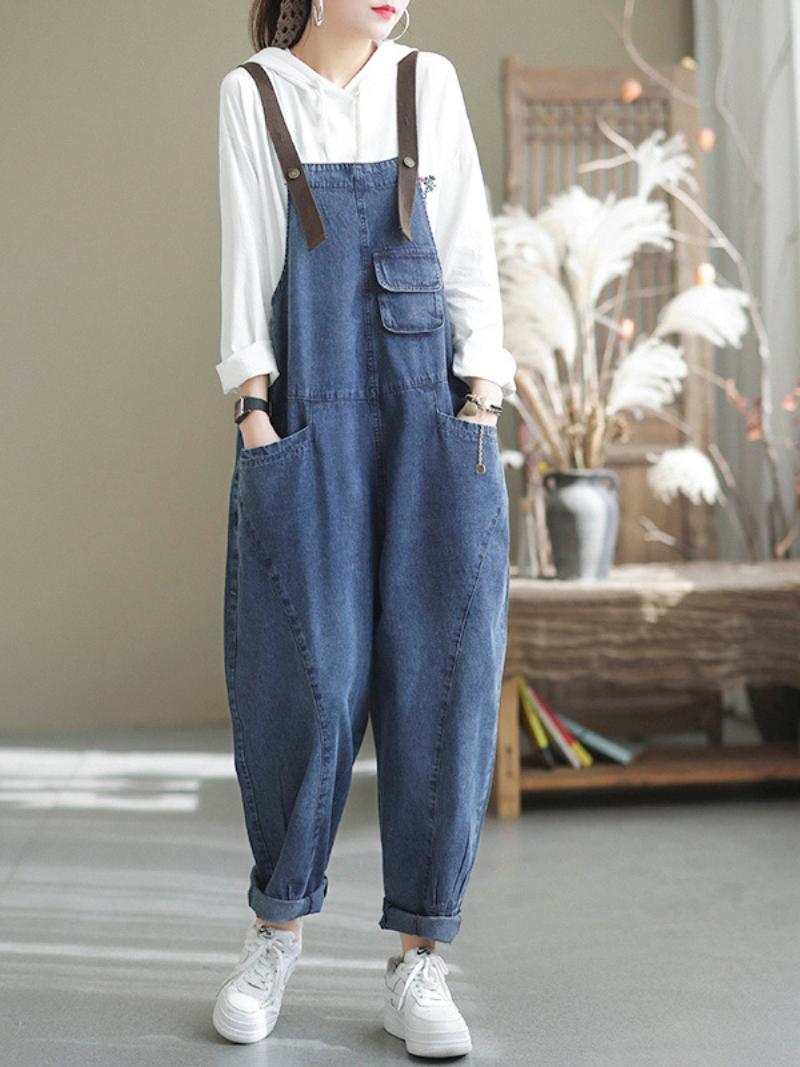  Women's Denim Overalls