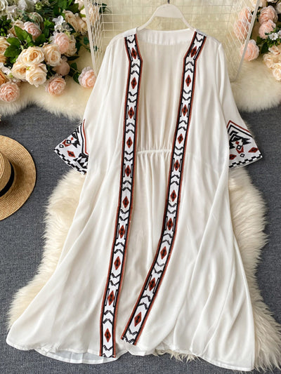 Evatrends cotton gown robe printed kimonos