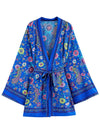 Birthday Wear Cotton Floral Printed Kimono