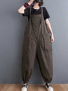 Cotton Nine-Point Pants Overall Dungaree
