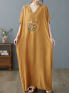 Whisper In Sky Kaftan Dress